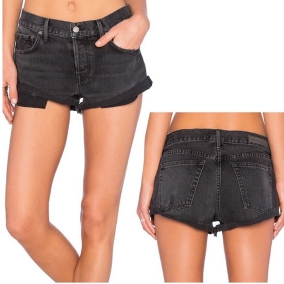 GRLFRND Adriana Slouchy Distressed Shorts in I Just Fall in Love Again - Picture 2 of 12